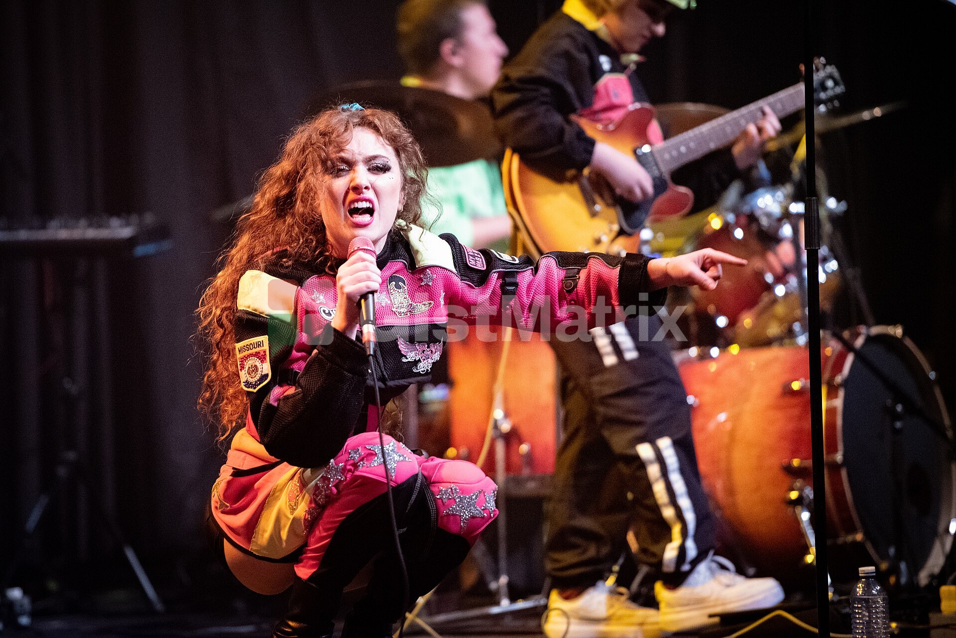 Chappell Roan performing on stage in 2022