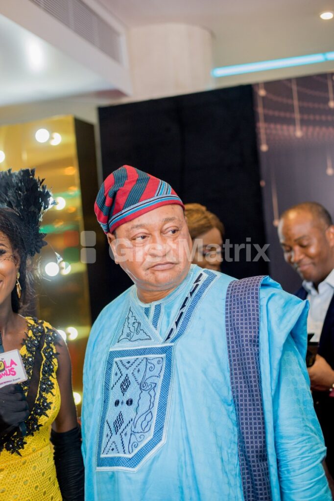 Nollywood veteran Jide Kosoko at the 2020 Africa Magic Viewers' Choice Awards